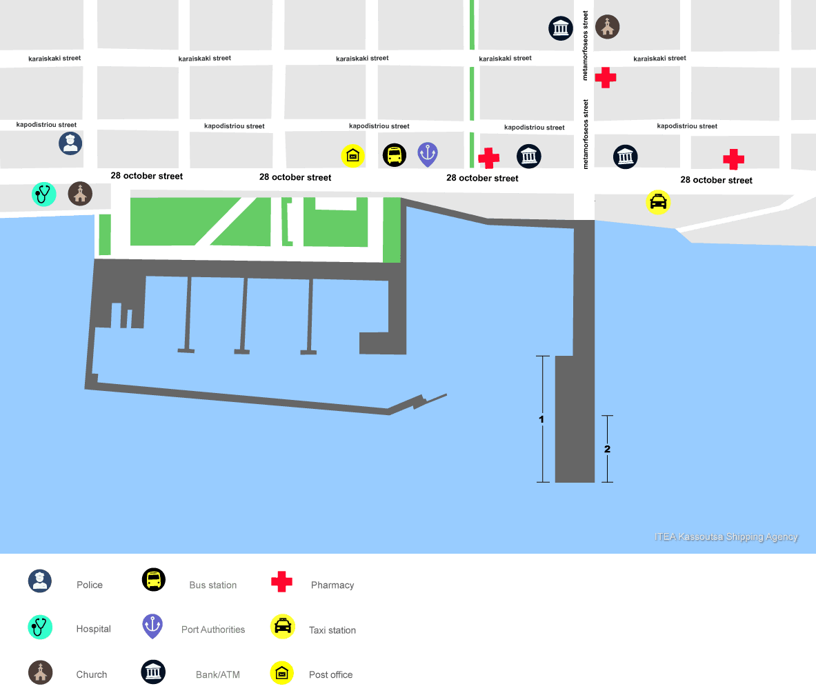 itea port map kassoutsas shipping
